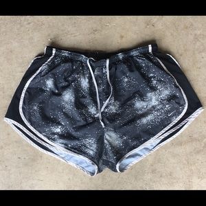 Nike Galaxy print running shorts